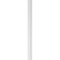 Ekena Millwork Fluted PVC Pilaster w/Standard Capital & Base, 8"W x 102"H x 2"P PILP08X102FL01-2 - alternate 3